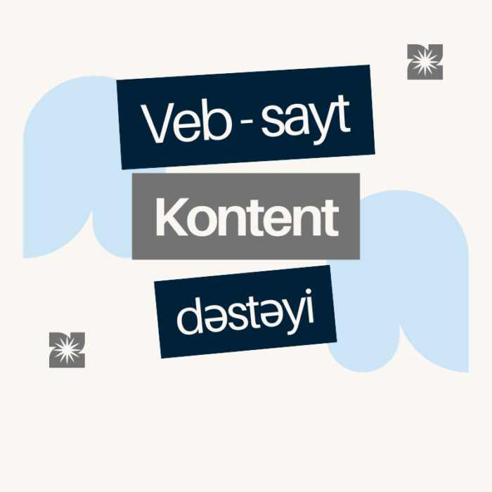 Veb-sayt kontent dəstəyi